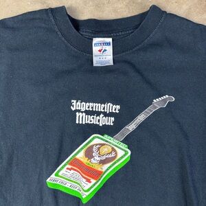 Jagermeister Music Tour T-Shirt Medium Long Sleeve Tee Slightly Stoopid Pepper